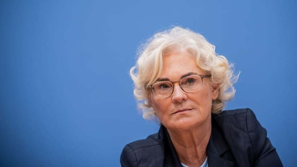 Porträt von Justizministerin Christine Lambrecht 