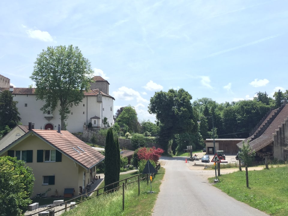 Schloss und Bauernhof