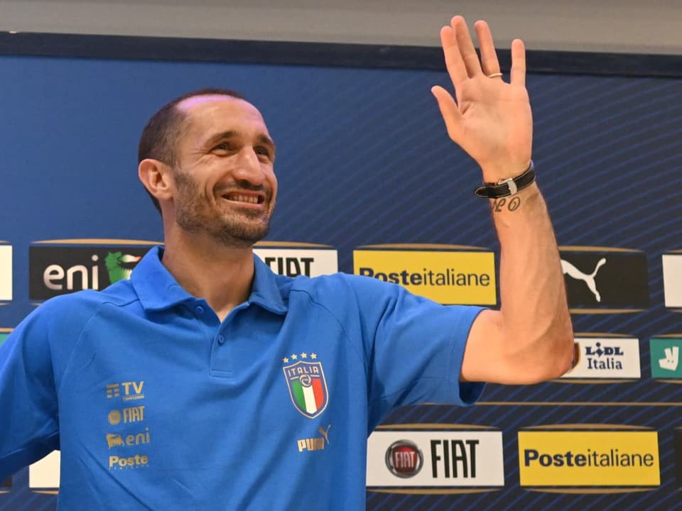 Ein letztes «Ciao» Fussballer.