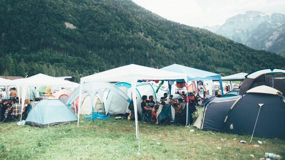 Das Basis-Camp eines jeden Festivalbesuchers.