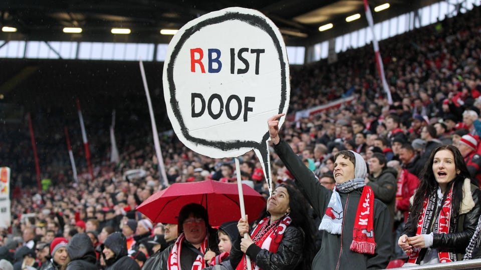 Fanproteste gegen RB Leipzig