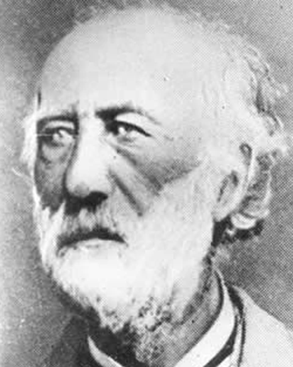 Joseph-Louis Lambot in einer Portraitaufnahme