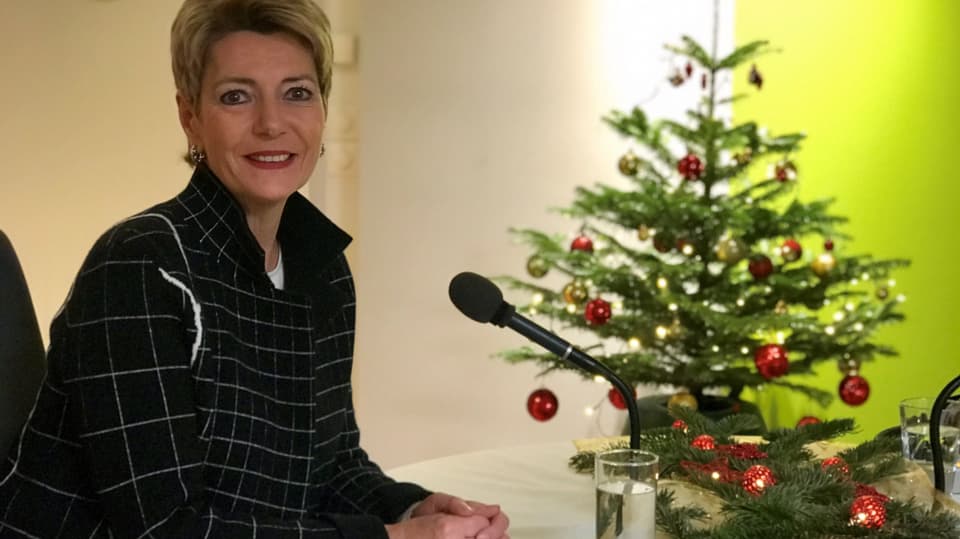 Bundesrätin Karin Keller-Sutter: "Respekt und Wertschätzung sind sehr wichtig"