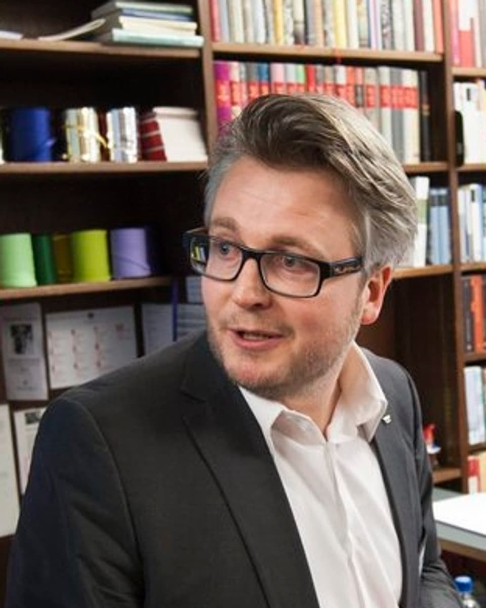 Dani Landolf, Geschäftsführer des Schweizer Buchhändler- und Verleger-Verbands.