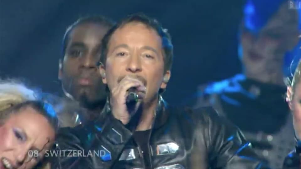 DJ BoBo an seinem ESC-Auftritt