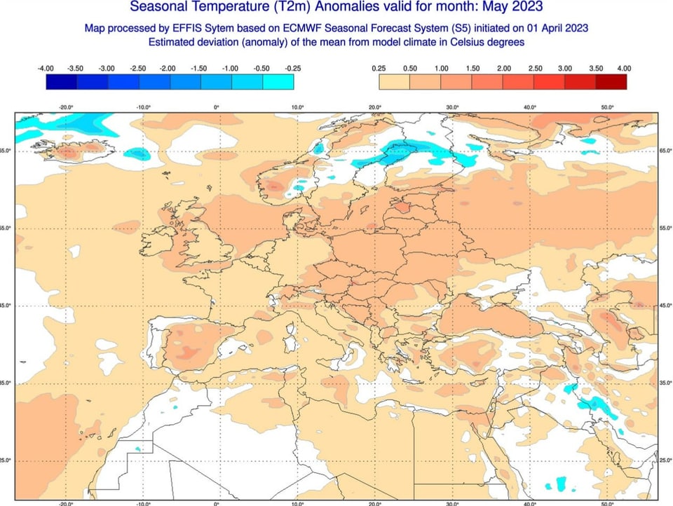 Saisonprognose Wie wird das Sommerwetter? Meteo SRF
