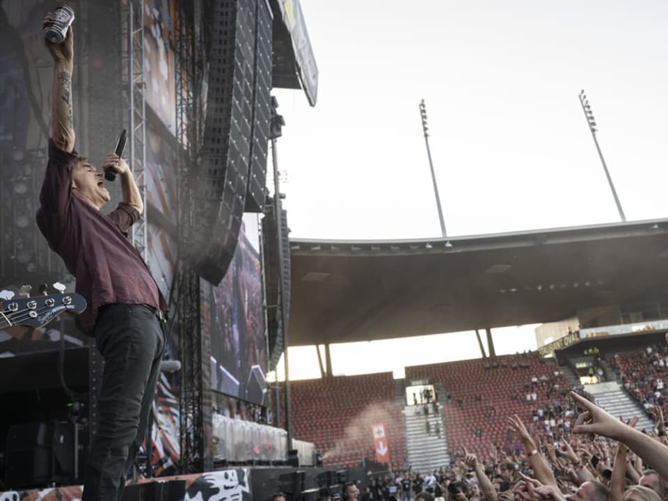 Gastierte am 17. Juli im Letzigrund Campino, Tote Hosen
