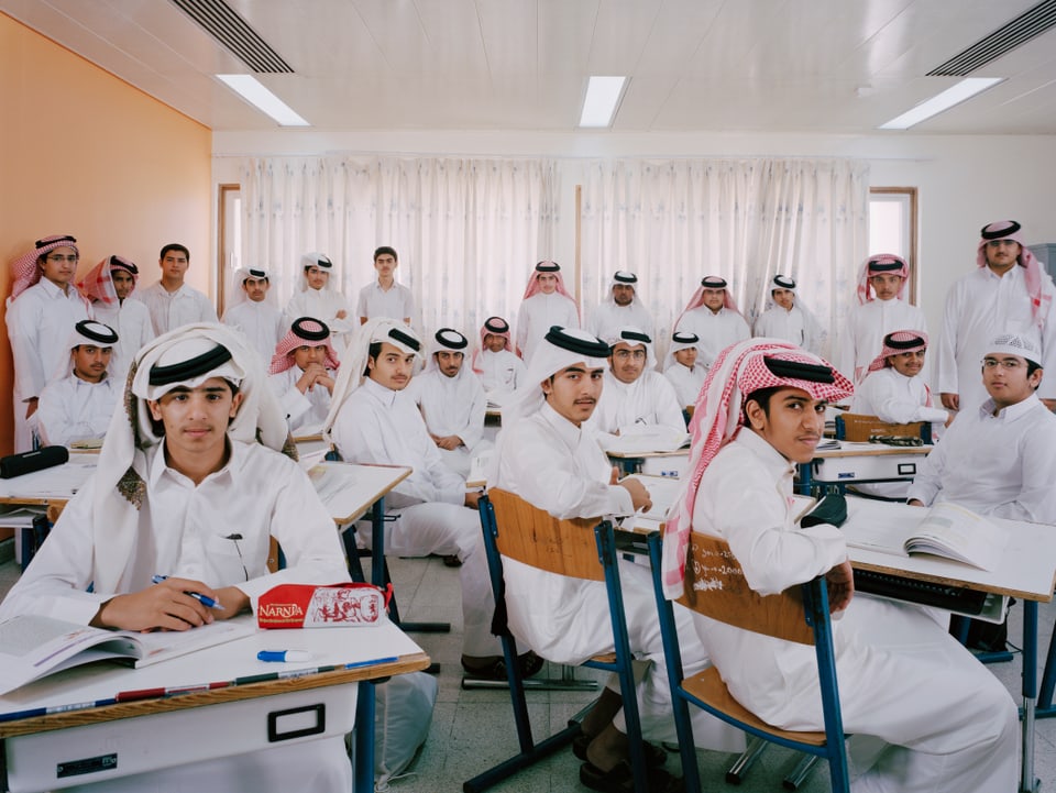 Schüler im Klassenzimmer