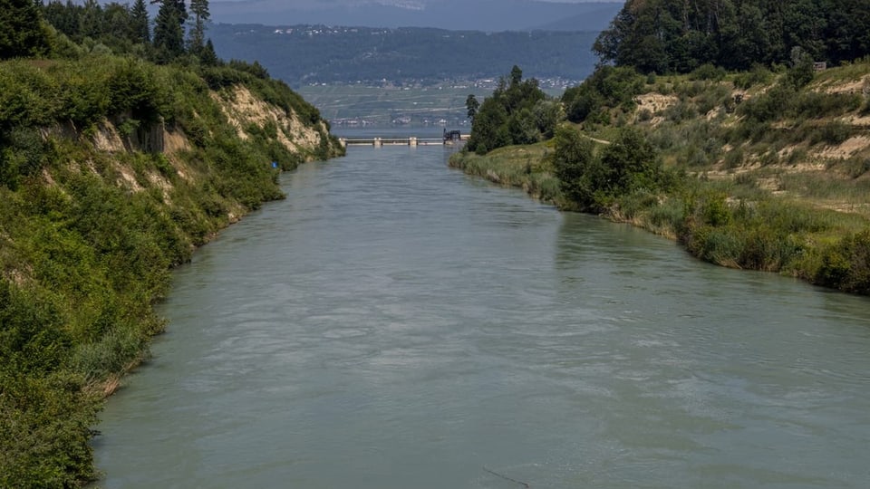 Viel Wasser zwischen der Aare und dem Bielersee