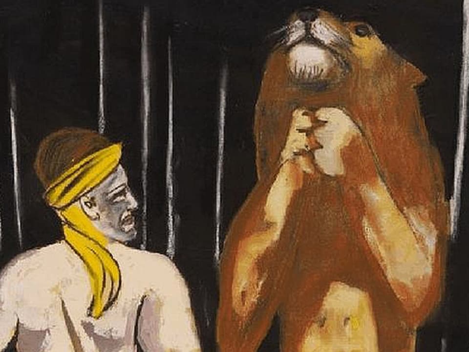 Max Beckmanns «Der Löwenbändiger» galt lange als verschollen – die Kölner Galerie Lempertz hatte es nach dem Kunstfund bei Gurlitt erworben.