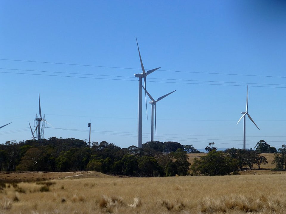 Windfarm in Australien.