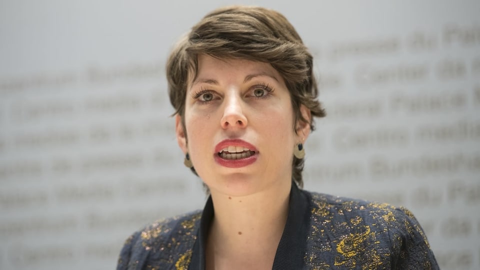 Die Grünen-Nationalrätin Lisa Mazzone