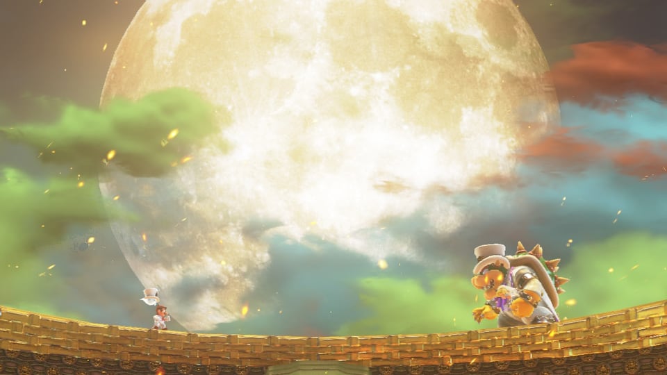 Der grosse Showdown ist in diesem Super Mario nicht einmal das Ende!