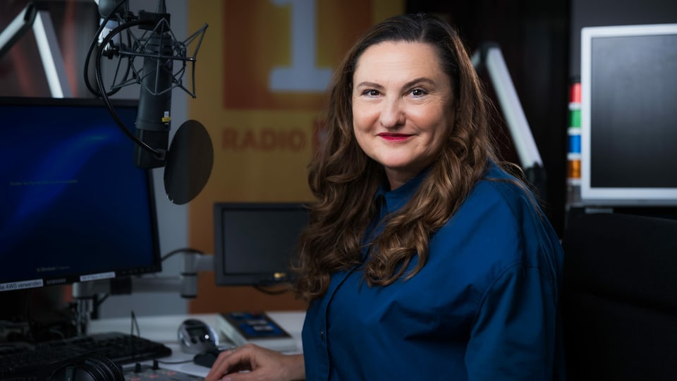 Gastgeberin Heidi Ungerer ist Redaktionsleiterin von Radio SRF 1. 
