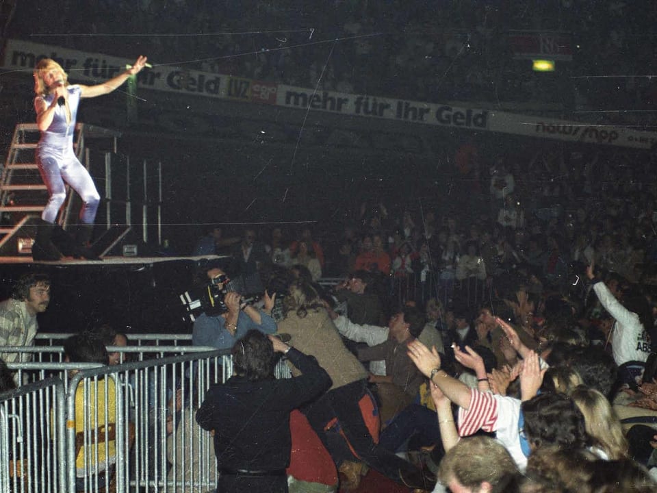 Abba-Sänger Björn Ulvaeus bei einem Konzertauftritt.