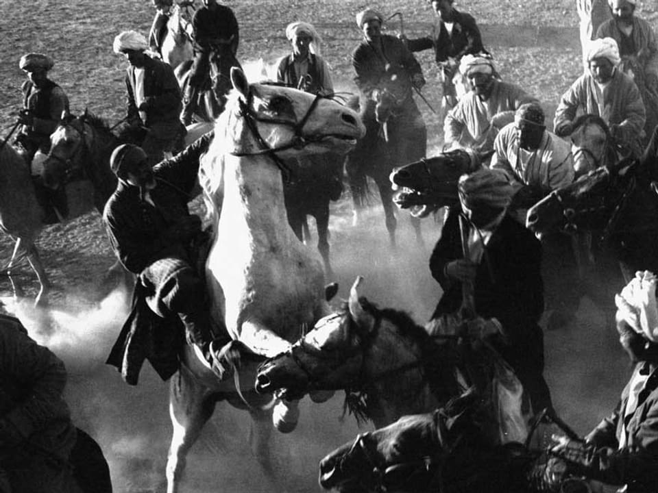 Pferdespiele in Zentralafghanistan.