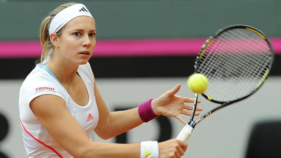 Stefanie Vögele steht beim WTA-Turnier in Memphis im Halbfinal.