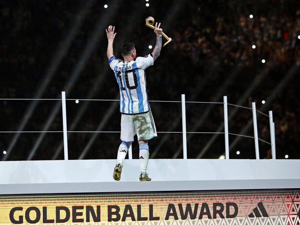 Lionel Messi lässt sich feiern