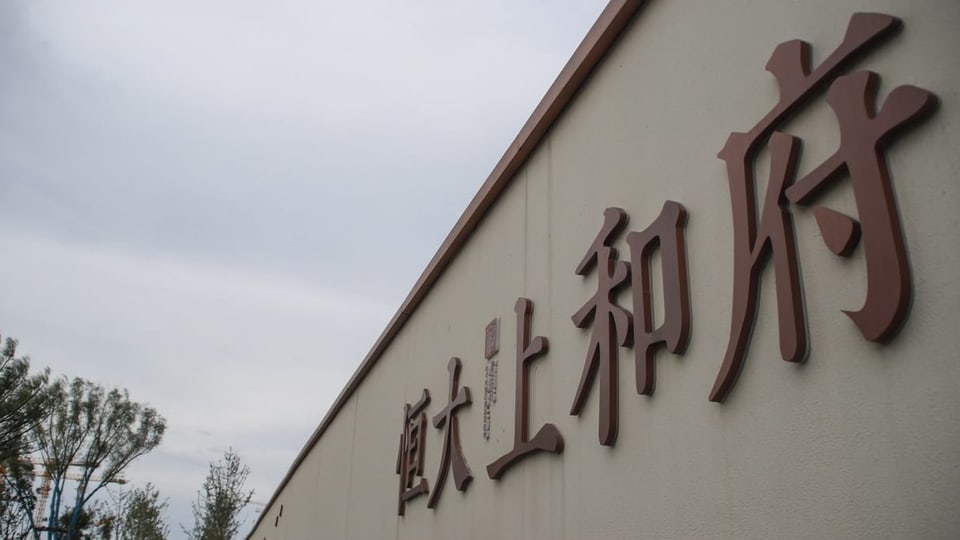 Der Name der Firma in chinesischen Schriftzeichen.