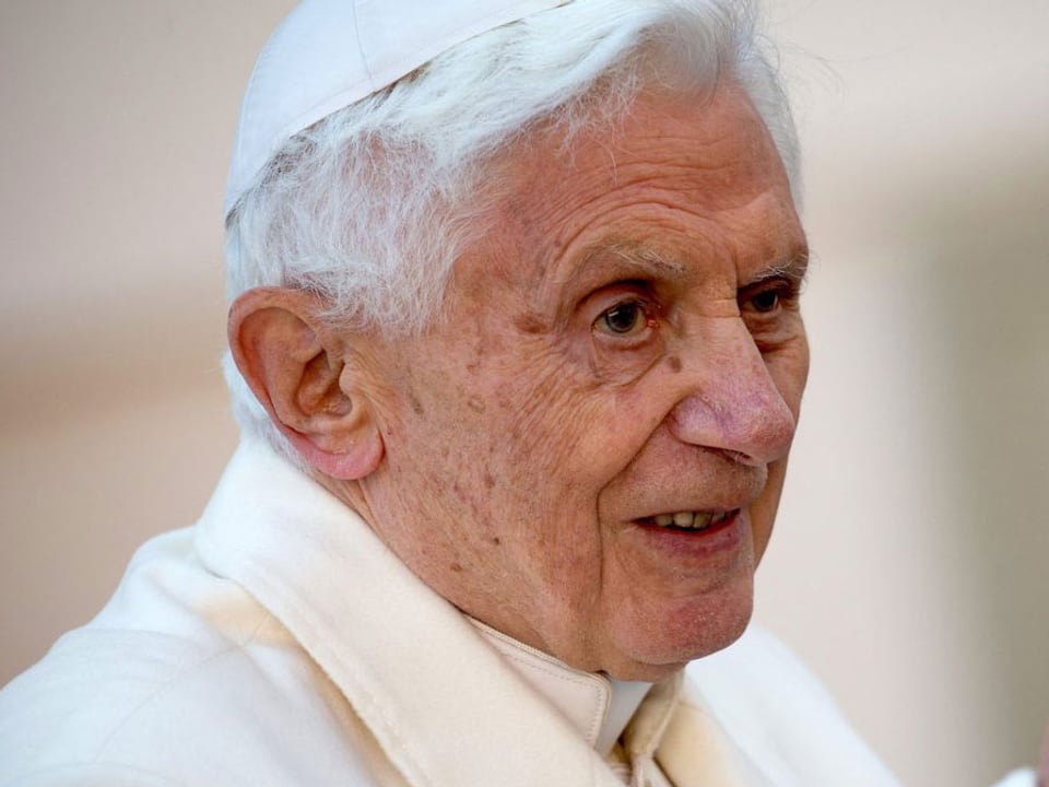 Porträt von Papst Benedikt XVI.
