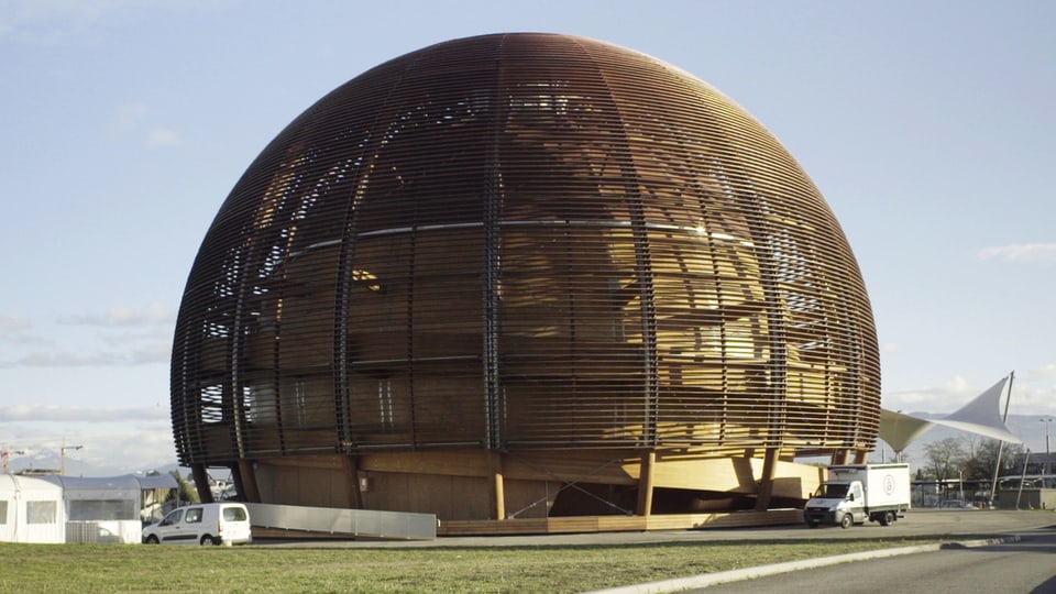 Gebäude am CERN.