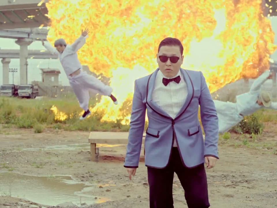 PSY’s Überhit «Gangnam Style» profitiert vor allem vom völlig durchgeknallten Video und dem schrillen koreanischen Sänger. 