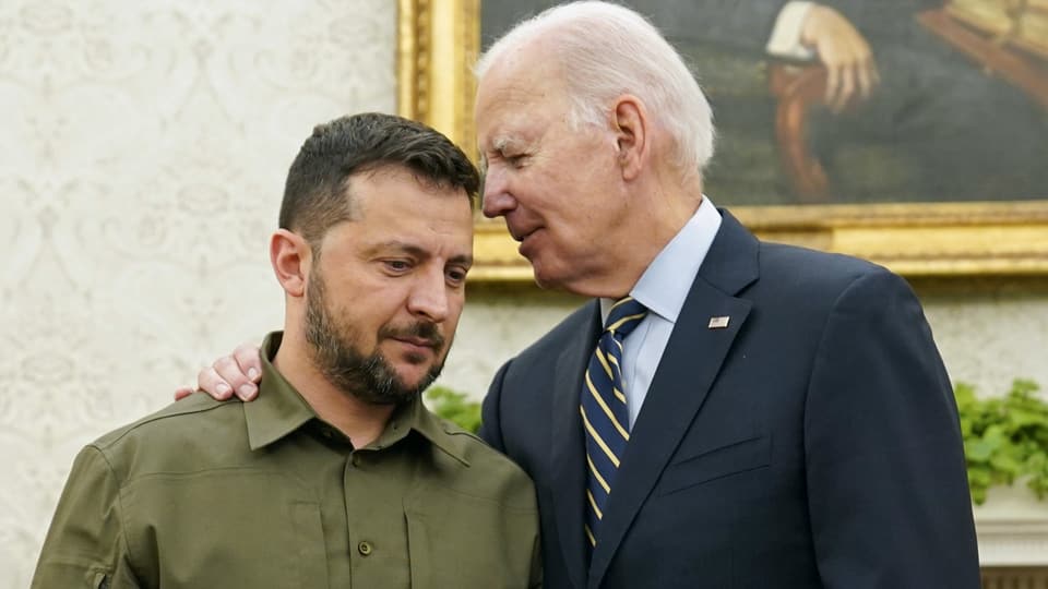 Selenski Ende September bei Joe Biden im Weissen Haus