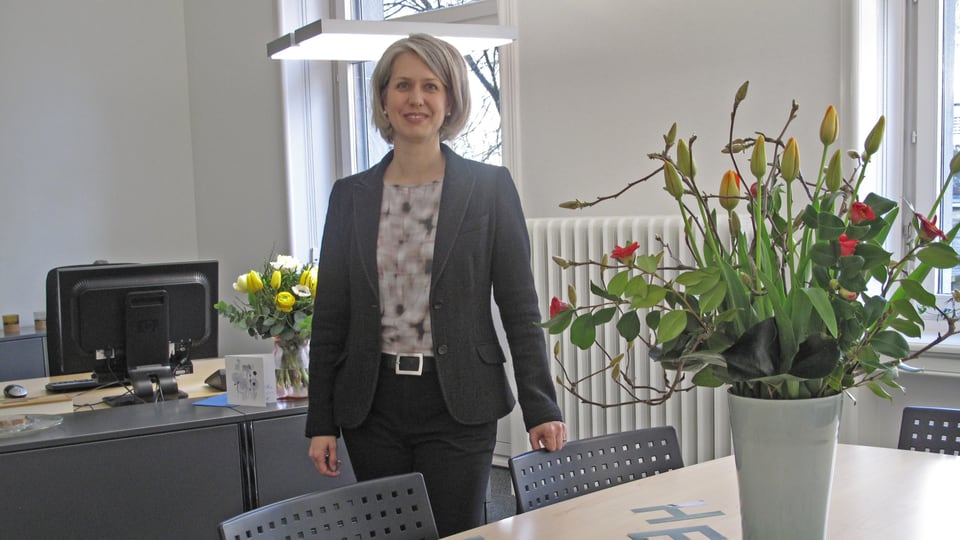 Die neue Finanzdirektorin der Stadt Luzern Franziska Bitzi (01.03.2017)