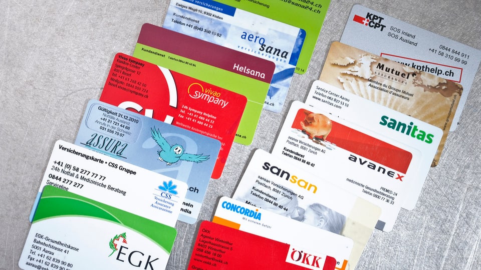 Krankenkassenkarten.