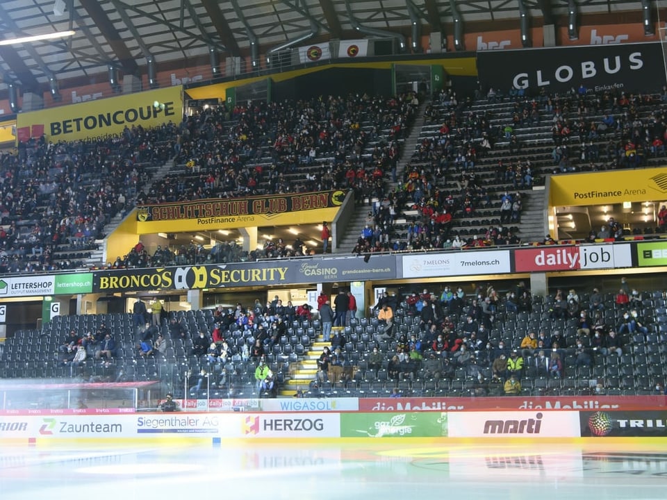 Das Stadion des SC Bern.