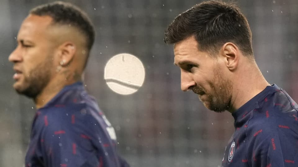 Neymar und Messi gemeinsam im Trikot von PSG