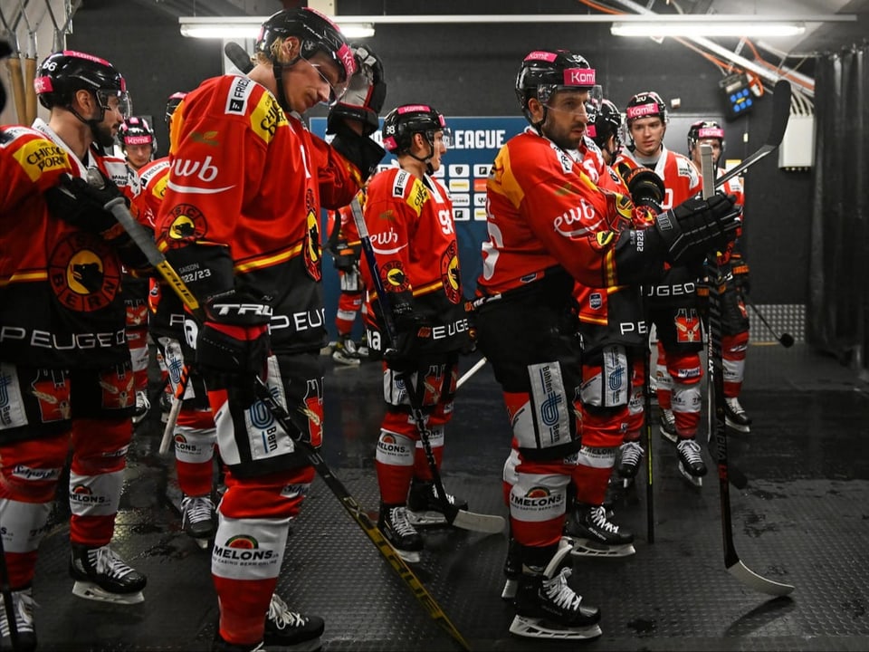 Lange Arbeitstage Eishockey-Spieler