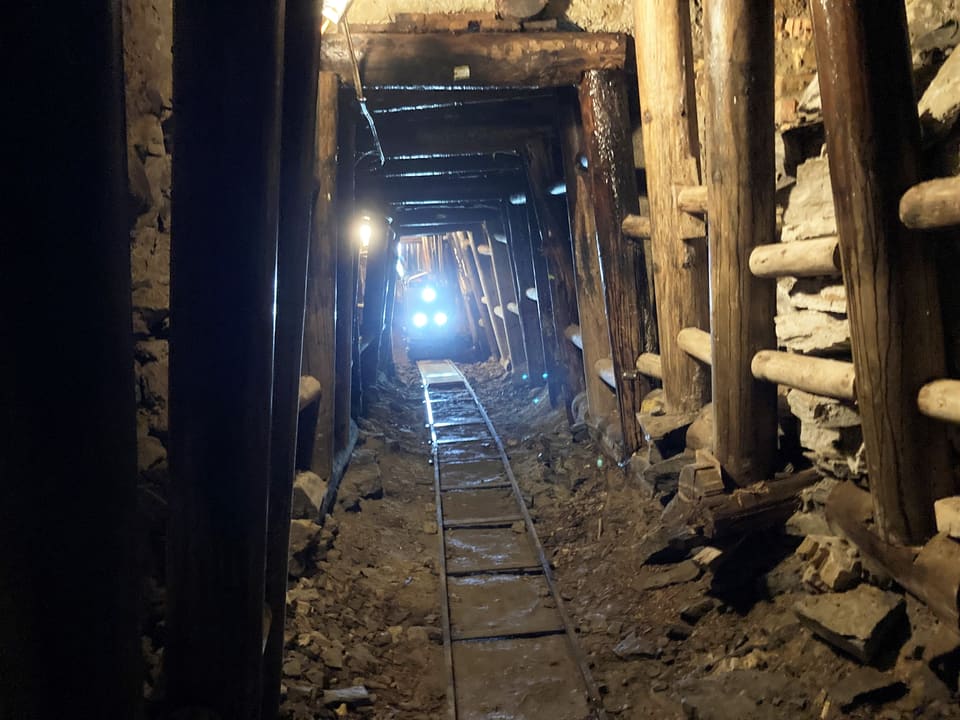 Die Lokomotive im Tunnel