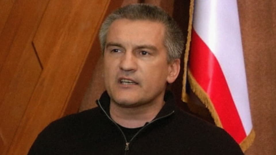 Krim-Regierungschef Sergej Aksjonow