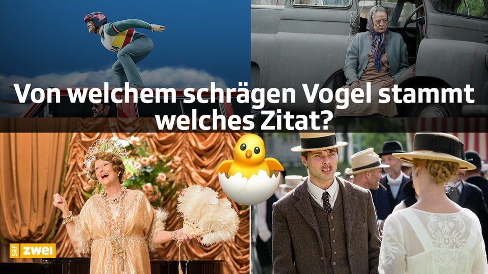 Von welchem schrägen Vogel stammt dieses Zitat? «Egal wie viele Leute meinen, du kannst etwas nicht, nutze es als Inspiration, um das Gegenteil zu beweisen.»