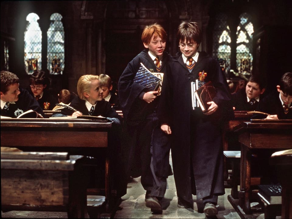 Filmausschnitt von Harry Potter.