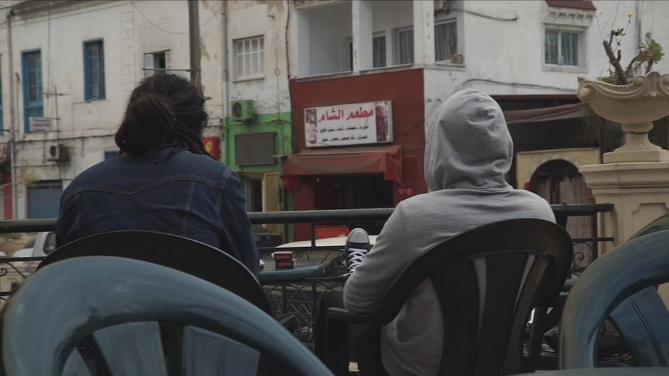 Jugendliche in Tunis
