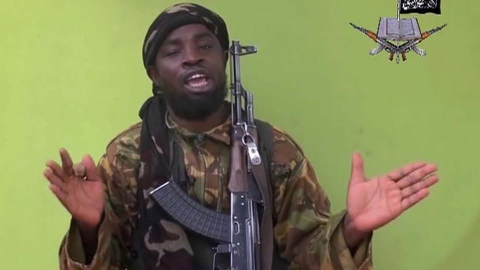 Der Boko-Haram-Führer Abubakar Shekau im Mai 2014.