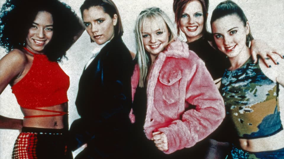 die fünf Spice Girls 