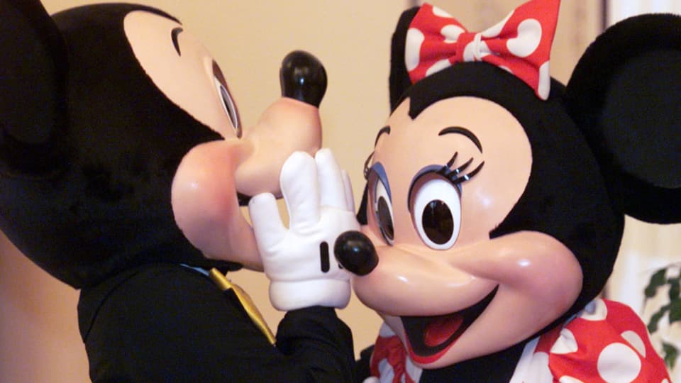 Micky und Minnie Mouse