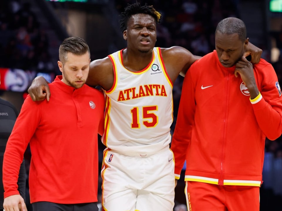 Hat sich verletzt Der Genfer NBA-Spieler Clint Capela.