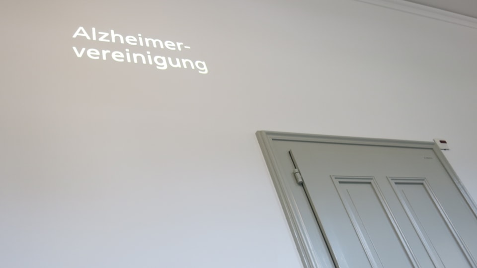 Eingang zur Alzheimervereinigung im Berner Generationenhaus