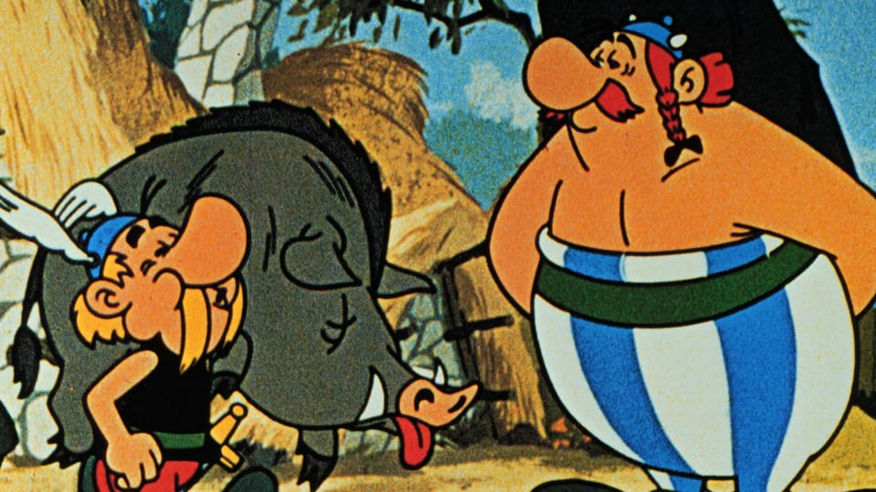 Asterix und Obelix im Zeichentrickfilm «Asterix der Gallier»
