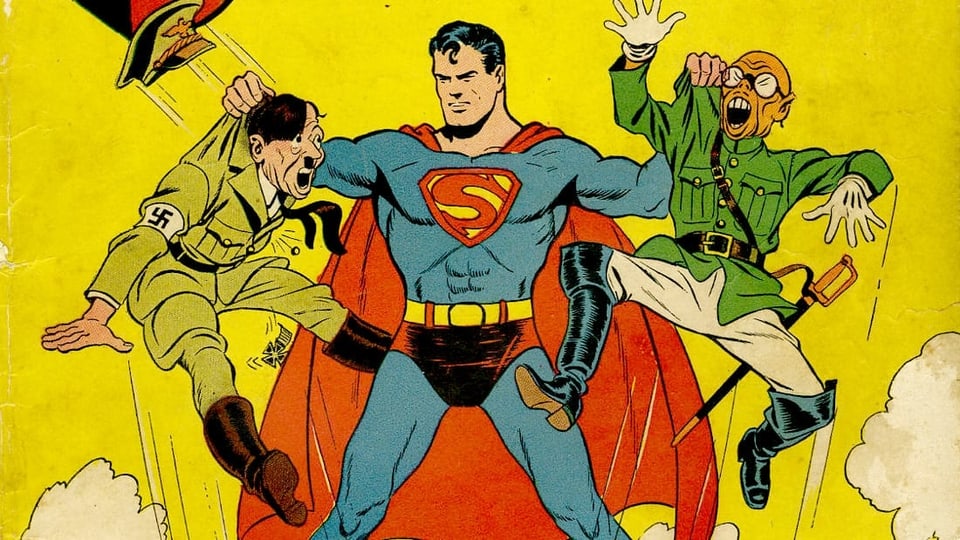 Superman packt Hitler und Hirohito