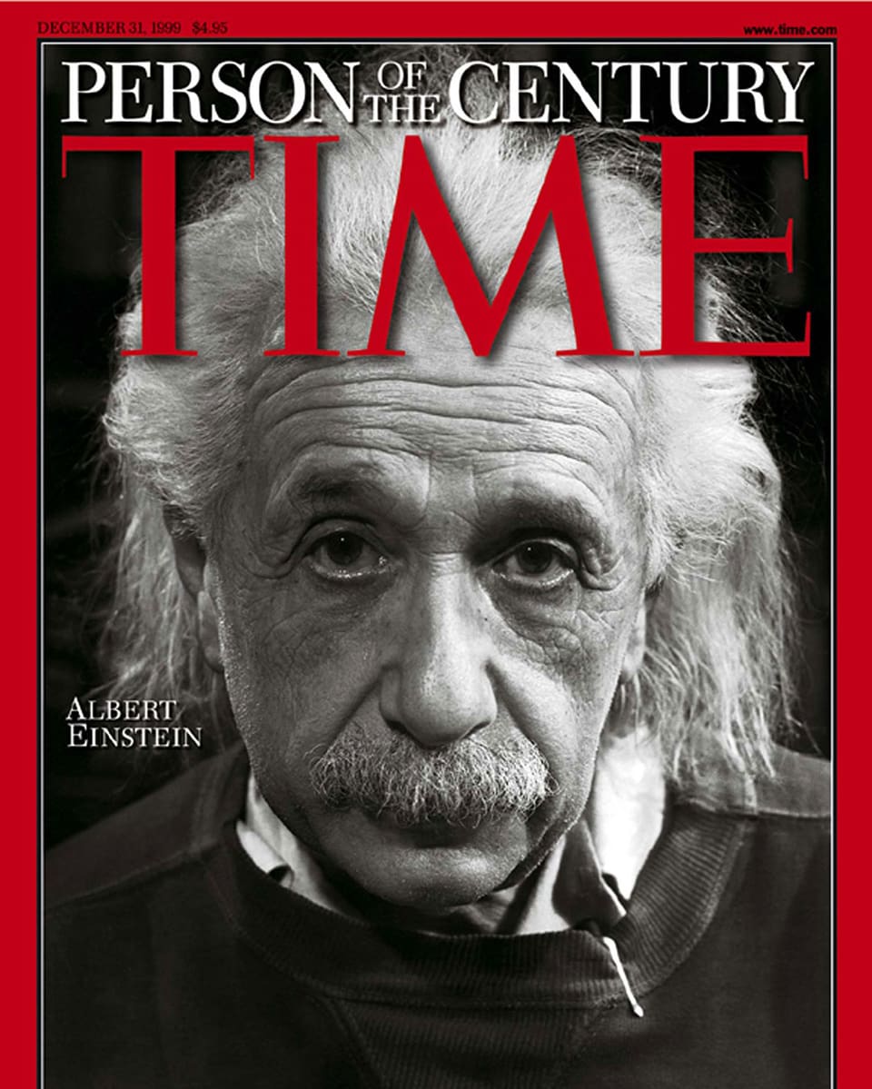 Cover der Time mit Albert Einstein