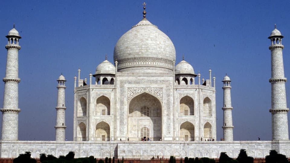 Taj-Mahal in Indien.