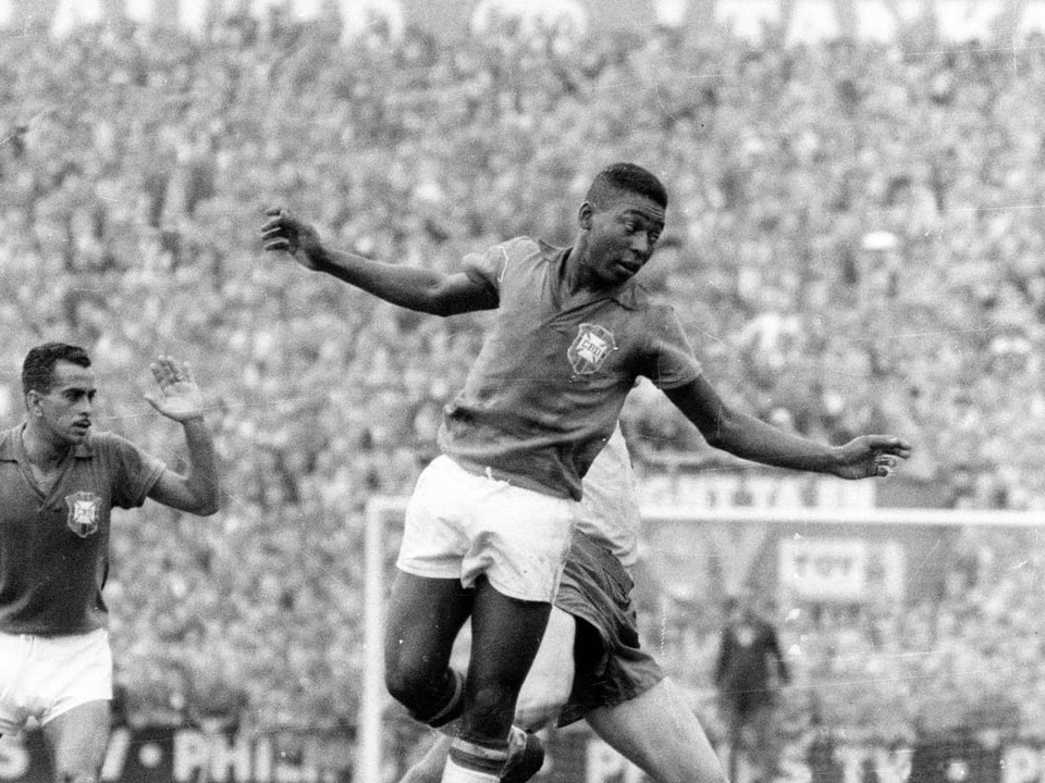 Pelé an der WM 1958.