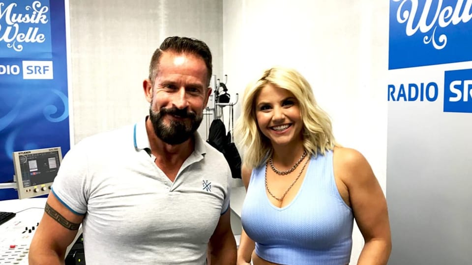 Beatrice im Studio SRF Musikwelle