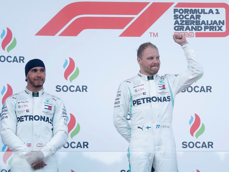 Formel-1-Podest in Baku