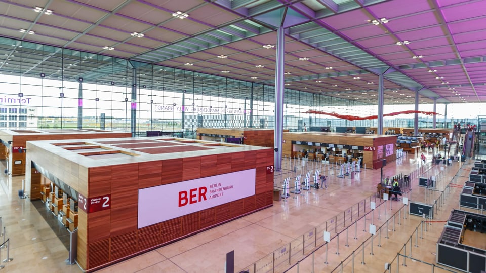 Flughafen Berlin Brandenburg Terminal 1